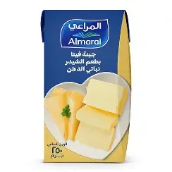 جبنة المراعي بطعم الشيدر 250جم