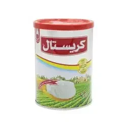 علبة سمنة كرستال بيضاء700جم