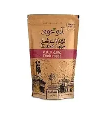 قهوة ابوعوف غامق سادة 200 جم