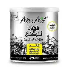 قهوة ابوعوف فاتح محوج بالحبهان 250جم