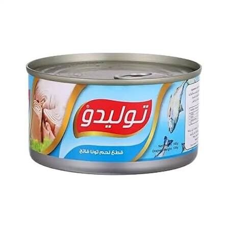 علبة تونة قطع عادة 140جم