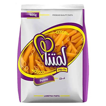 كيس مكرونة قلم لمتنا 400جم